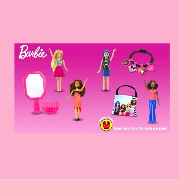 BARBIE Fashionistas #5 McDonald’s Happy Meal Toy – Boho Fringe (2017) Unopened - Picture 4 of 5